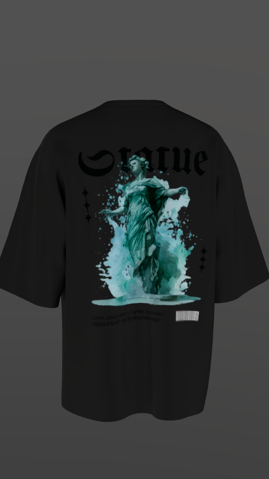 "Eterna Visage" Oversized Unisex T-Shirt