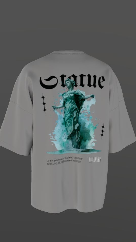 "Eterna Visage" Oversized Unisex T-Shirt